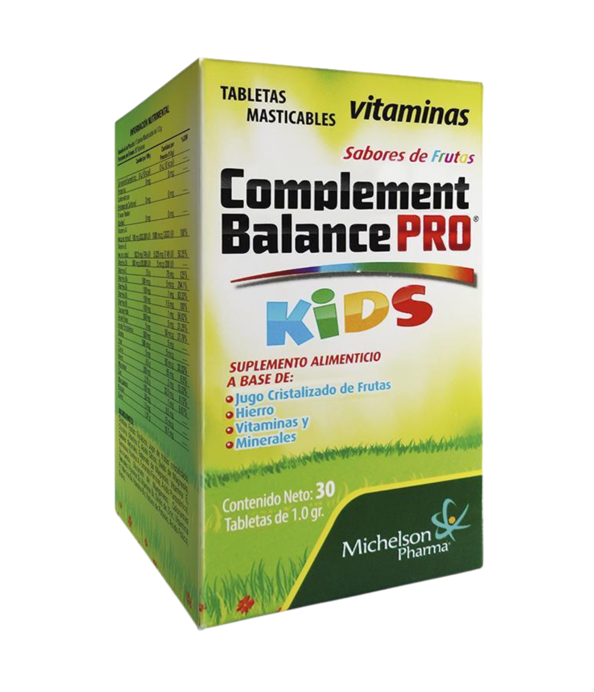 3 PACK | Complement Balance PRO Kids | 30 Tabletas en cada frasco