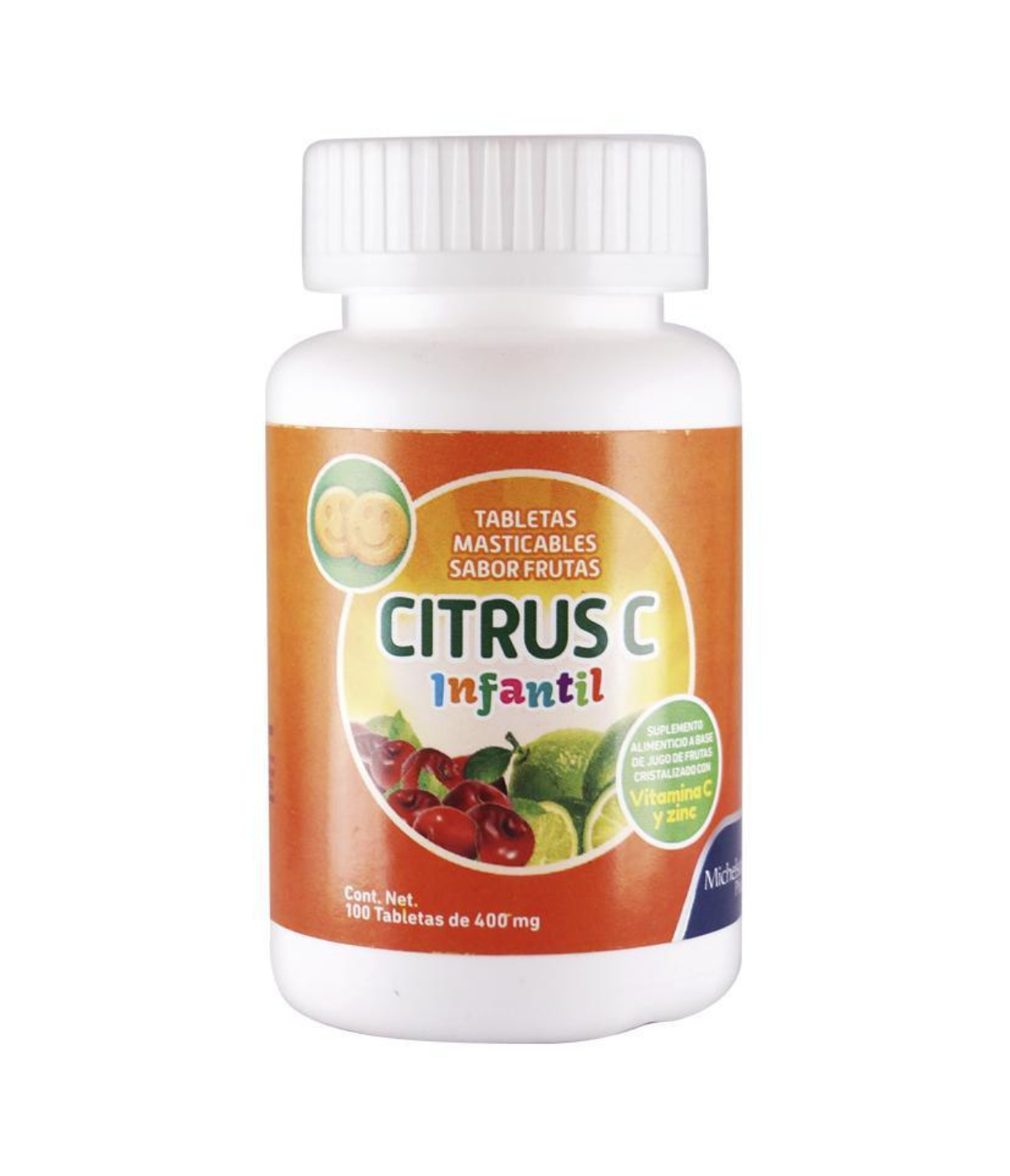 3 PACK | Citrus C Infantil | 100 Tabletas por frasco