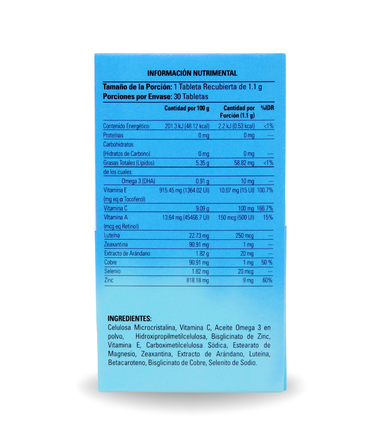 3 PACK | Complement Balance PRO VIS | 30 Tabletas en cada frasco